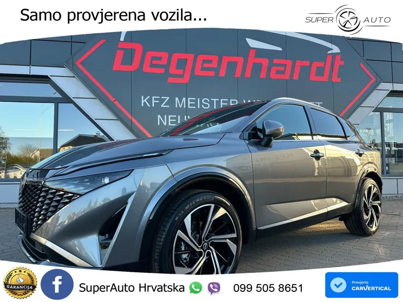 Nissan Qashqai 1.3 DIG-T (158 KS) Xtronic Tekna MATRIX+GR SJED+KAM