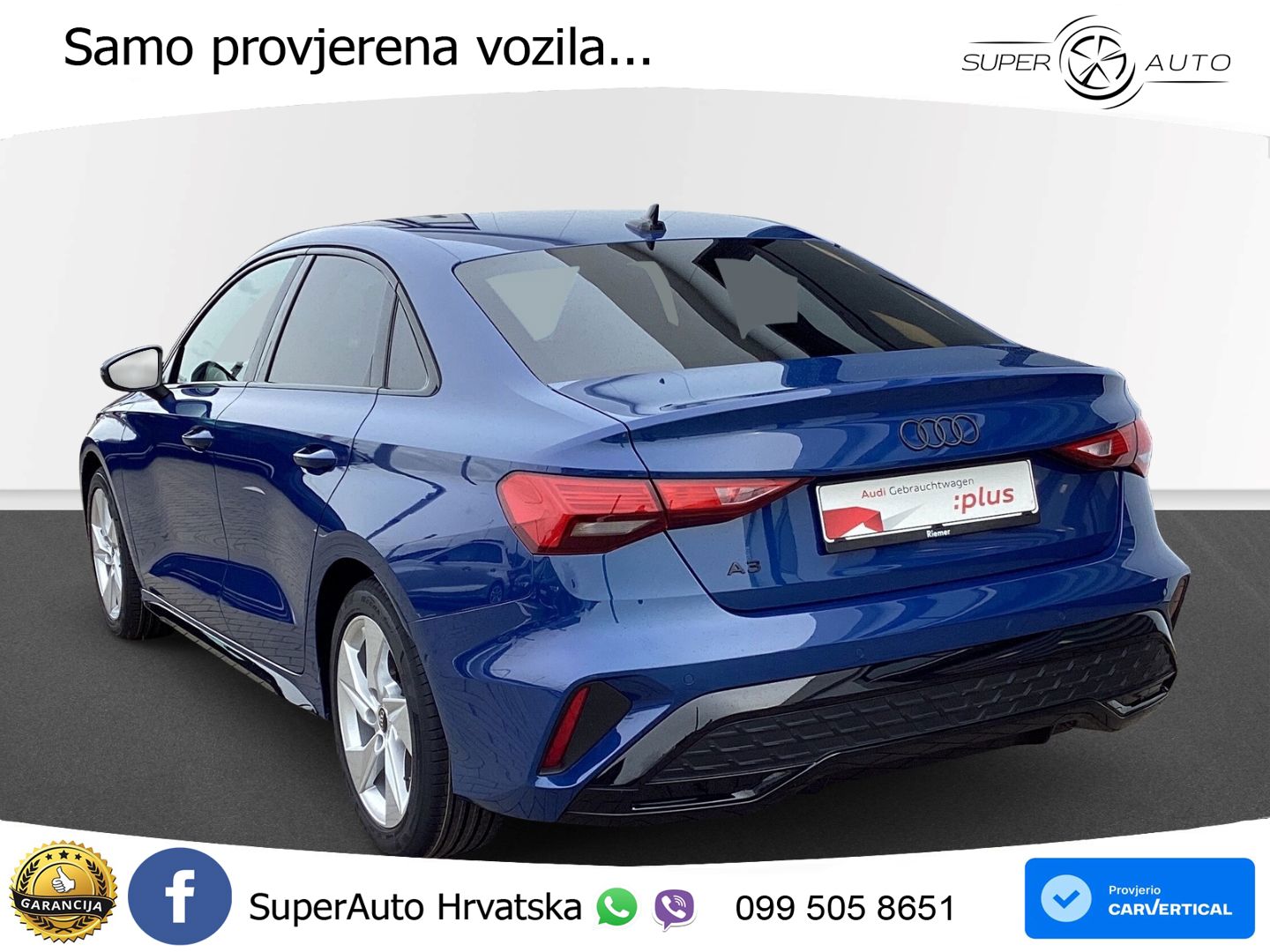 Audi A3 Limuzina 35 TFSI (150 KS) S tronic S line