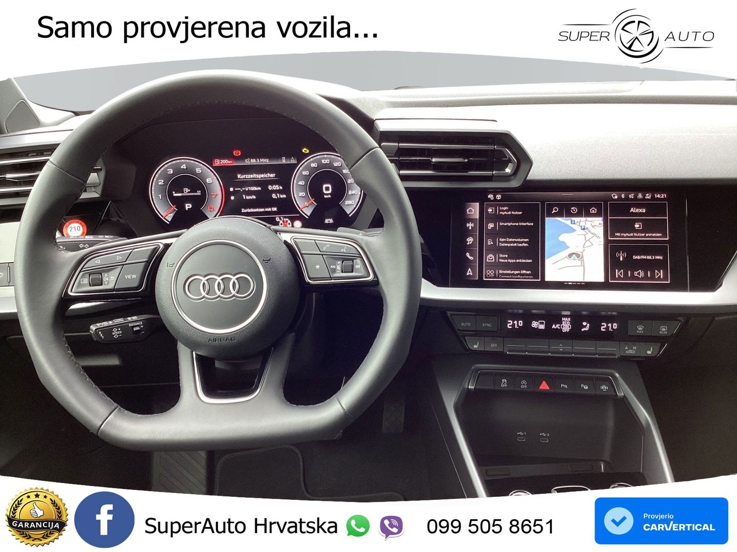 Audi A3 Limuzina 35 TFSI (150 KS) S tronic S line