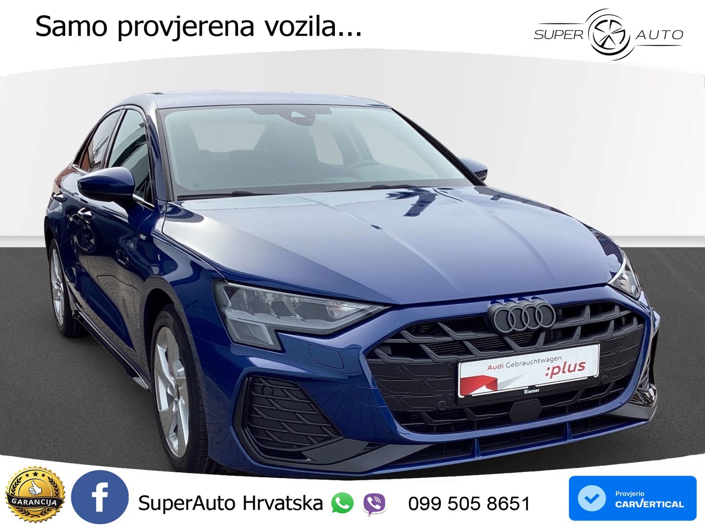 Audi A3 Limuzina 35 TFSI (150 KS) S tronic S line