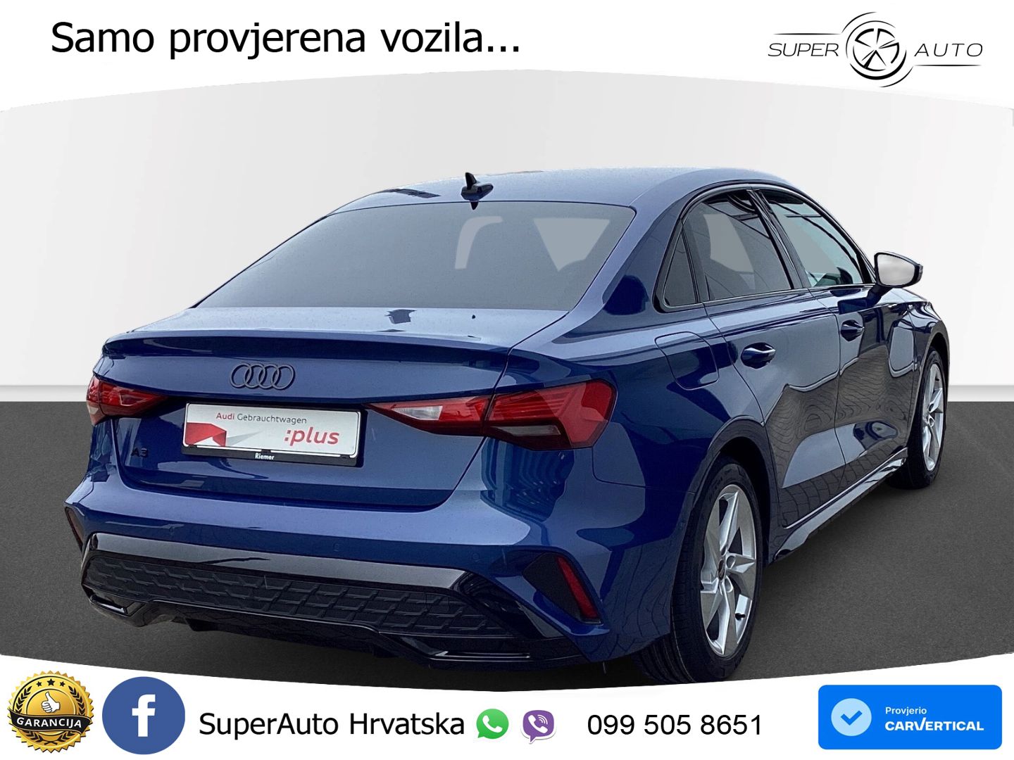 Audi A3 Limuzina 35 TFSI (150 KS) S tronic S line