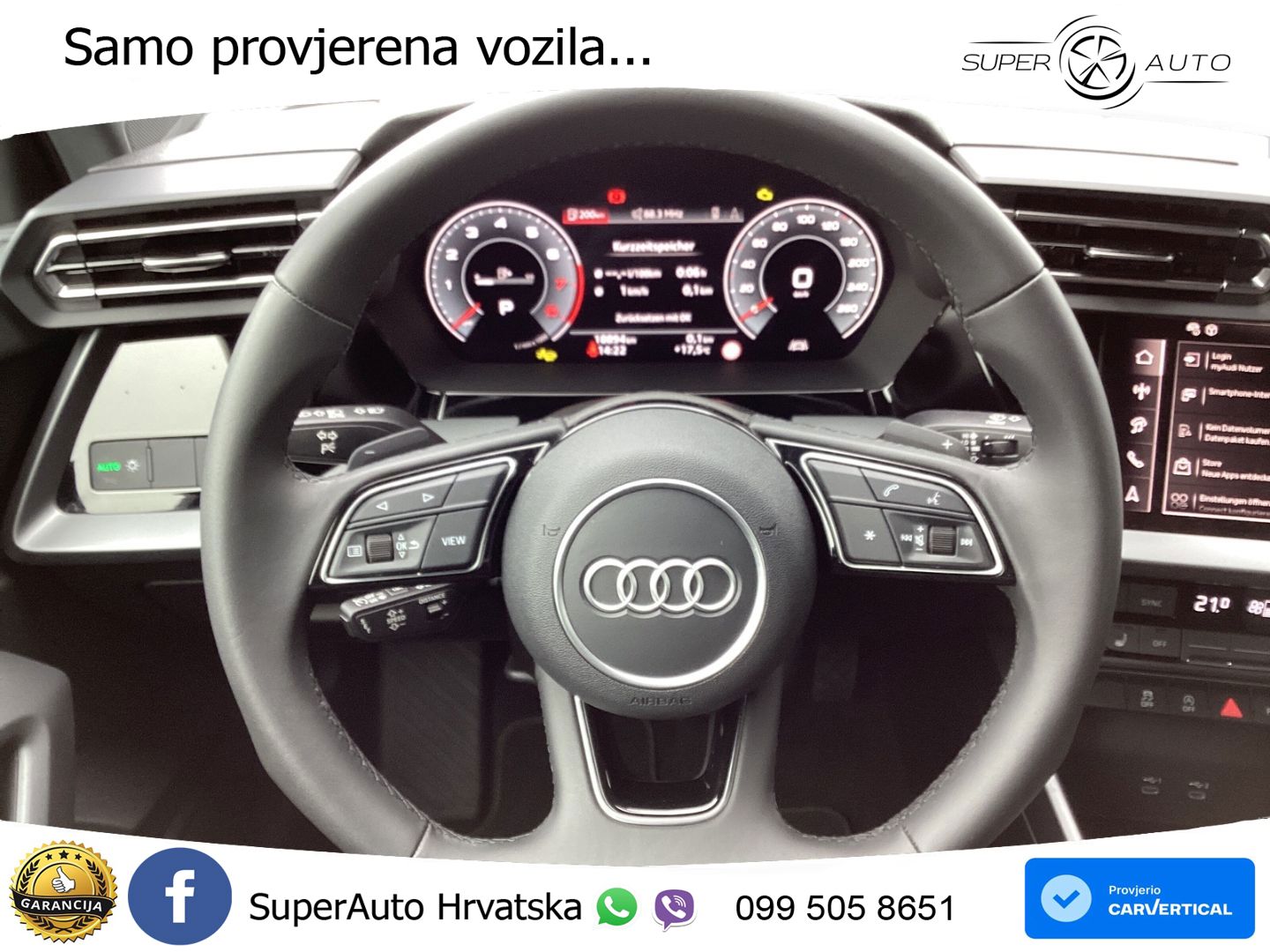 Audi A3 Limuzina 35 TFSI (150 KS) S tronic S line