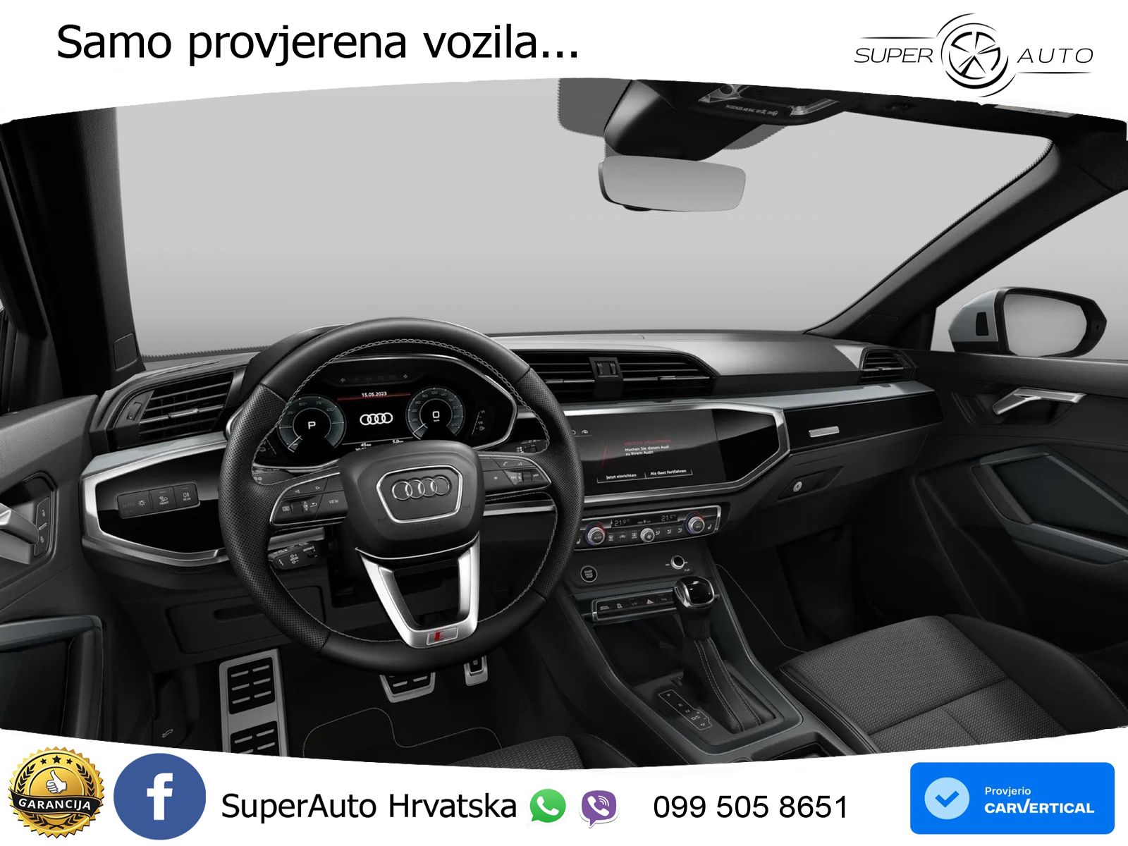 Audi Q3 Sportback 45 TFSIe (245 KS) S tronic S line LED+GR SJED+ACC