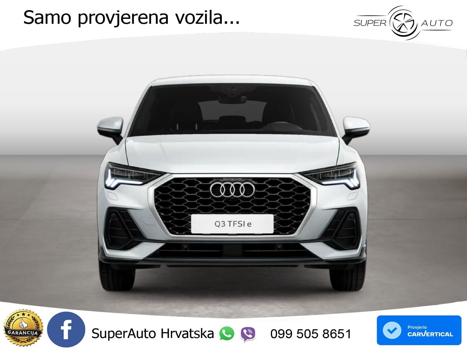 Audi Q3 Sportback 45 TFSIe (245 KS) S tronic S line LED+GR SJED+ACC