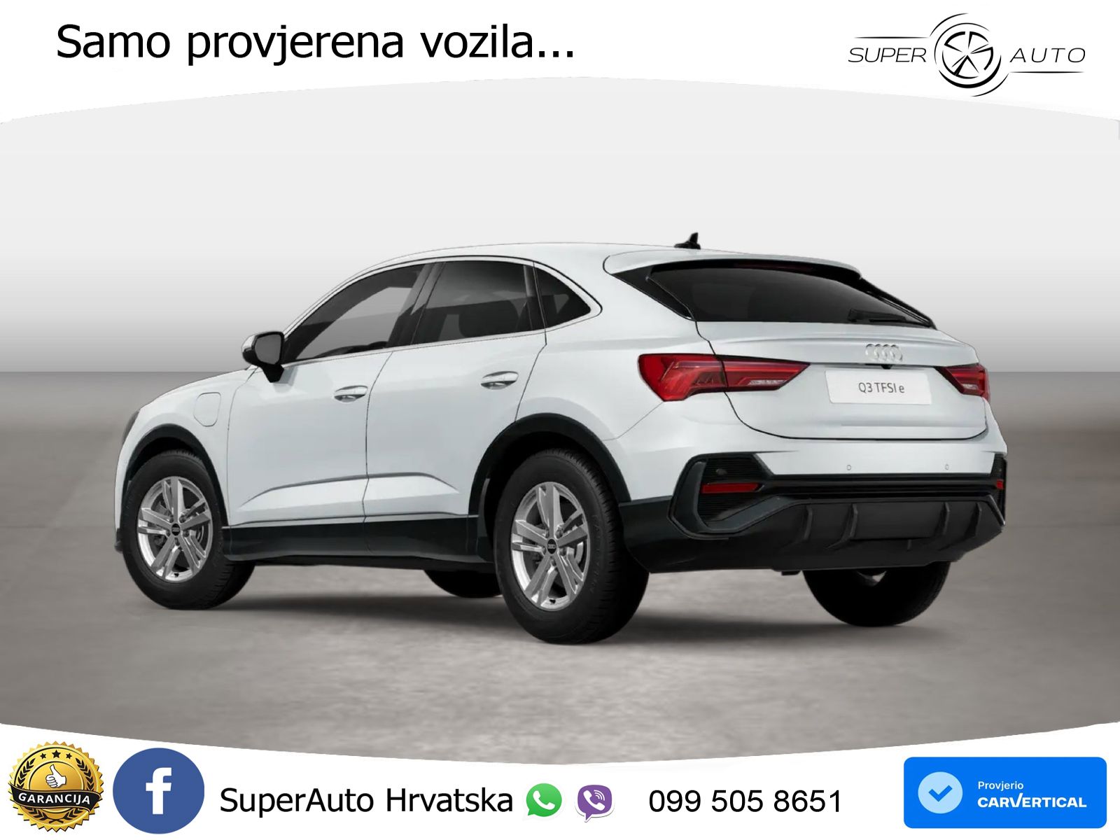 Audi Q3 Sportback 45 TFSIe (245 KS) S tronic S line LED+GR SJED+ACC