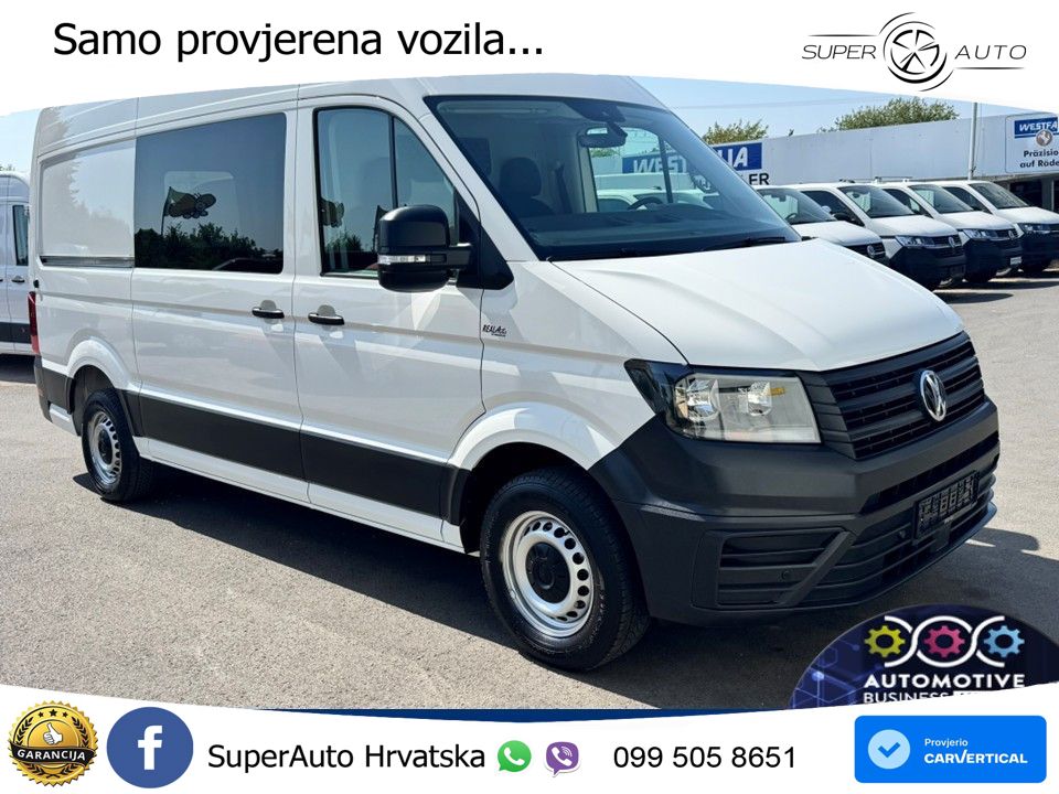 Volkswagen Crafter Kasten 35 MR L2H2 AHK*Kamera*Klima*SHZ 140 KS