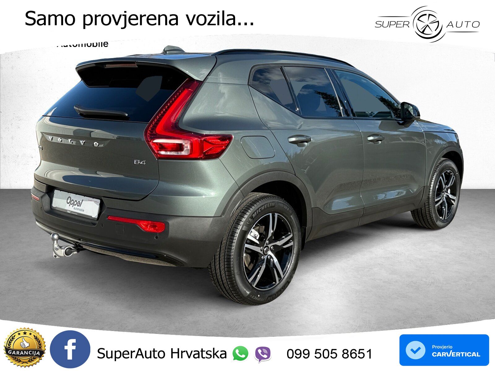 Volvo XC40 2.0 B4 197 KS Automatic LED+GR SJED+ACC