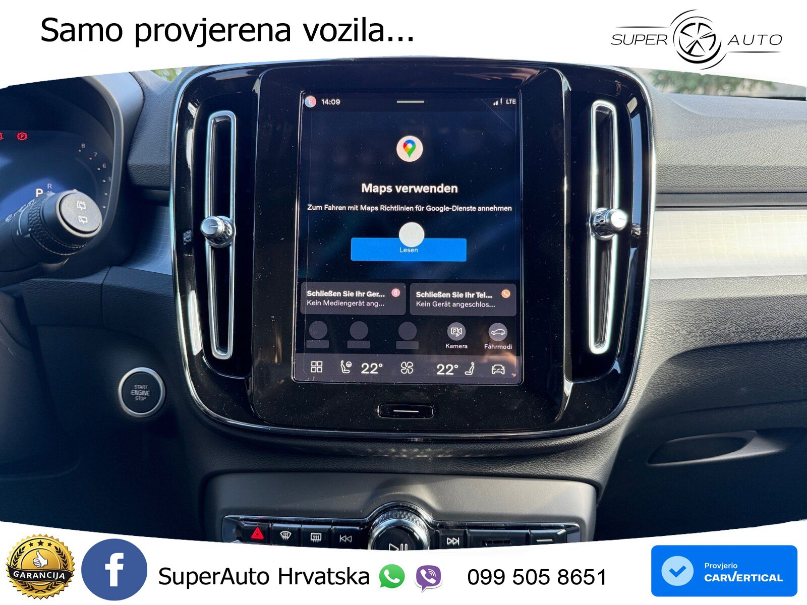 Volvo XC40 2.0 B4 197 KS Automatic LED+GR SJED+ACC