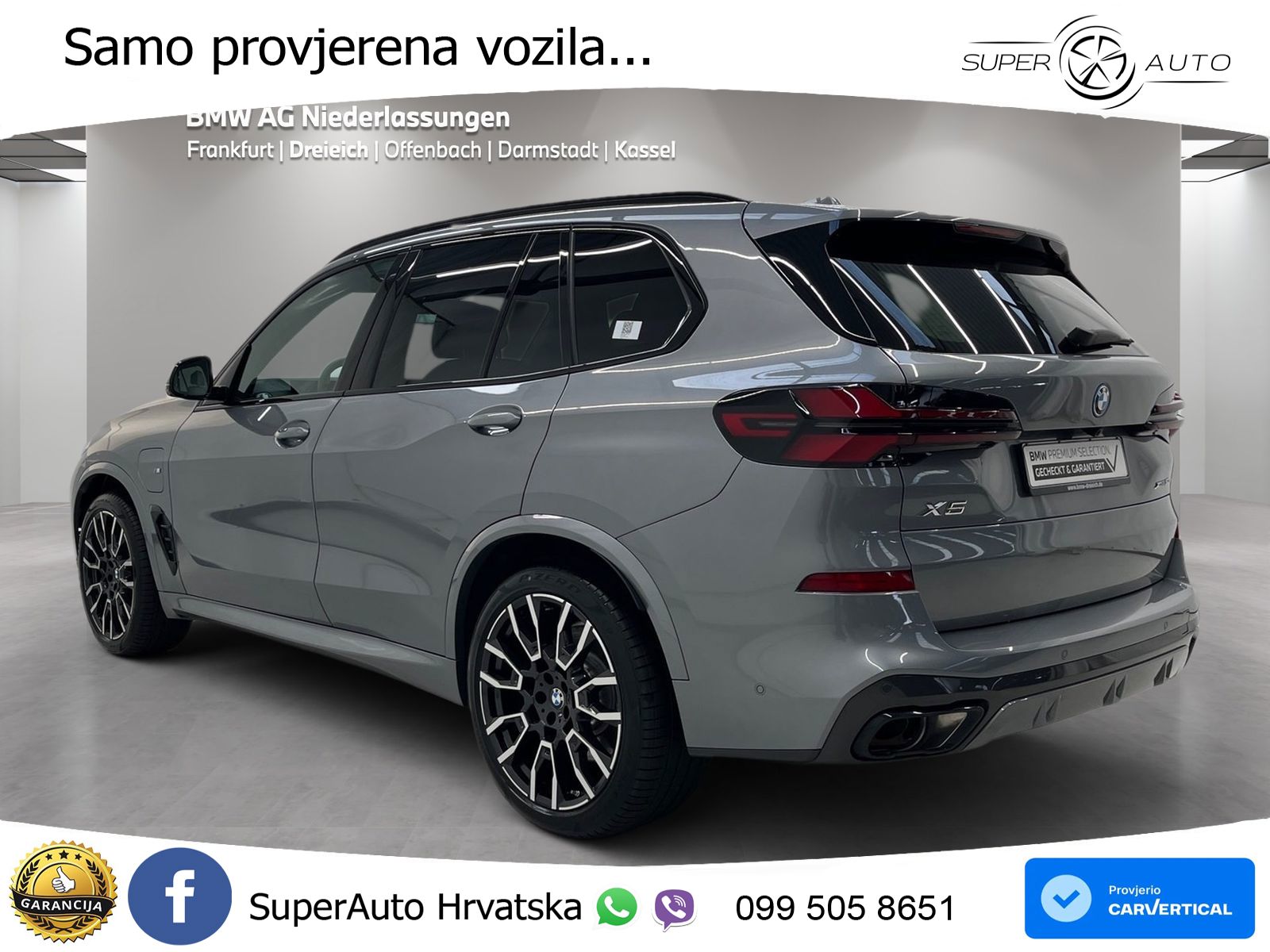 BMW X5 50e (489 KS) xDrive Steptronic M Sport LED+GR SJED+ACC