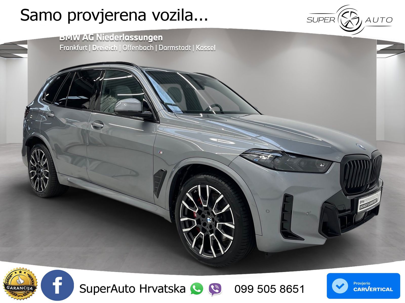BMW X5 50e (489 KS) xDrive Steptronic M Sport LED+GR SJED+ACC