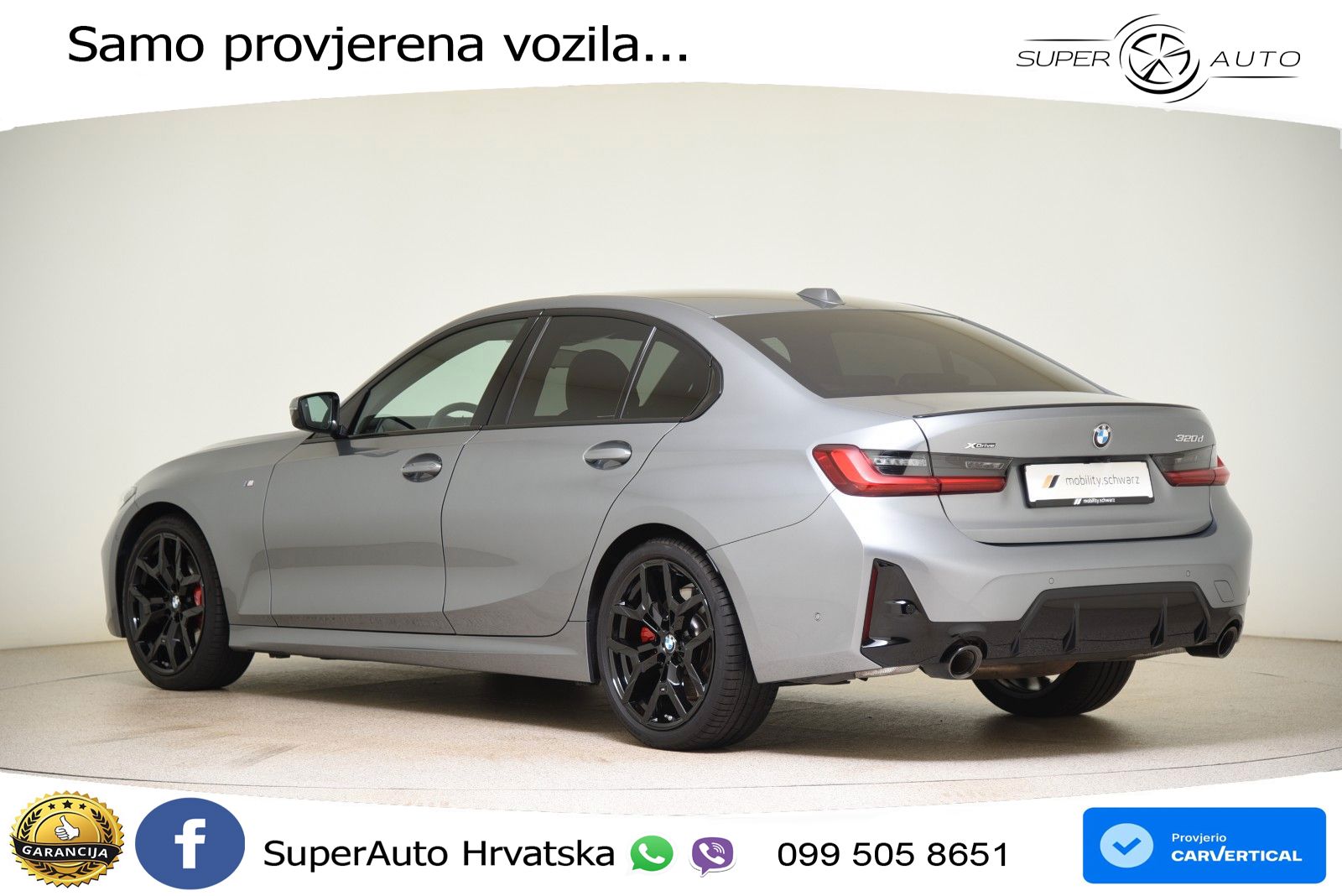 BMW 320d (190 KS) xDrive Steptronic M Sport LED+GR SJED+ACC
