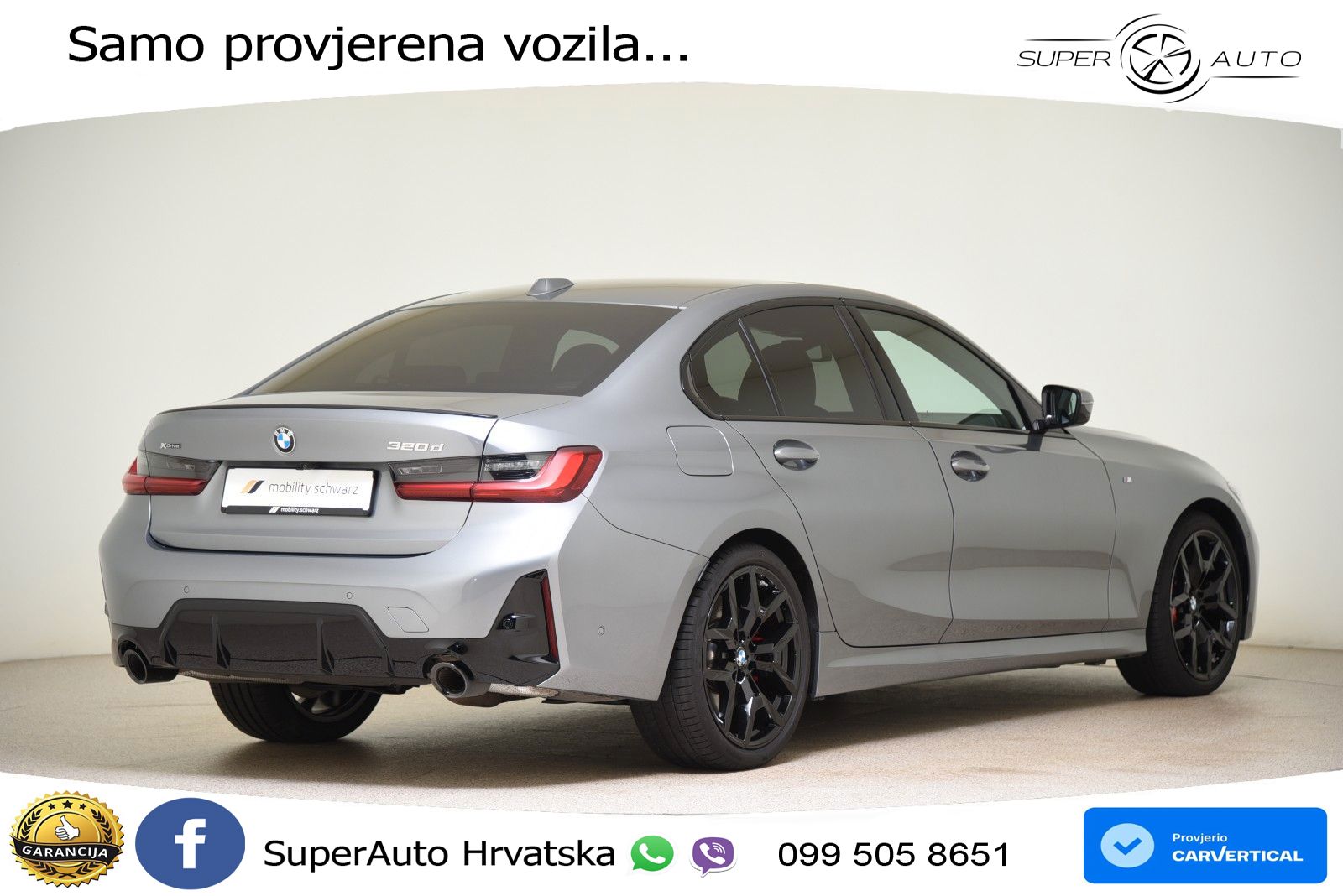 BMW 320d (190 KS) xDrive Steptronic M Sport LED+GR SJED+ACC