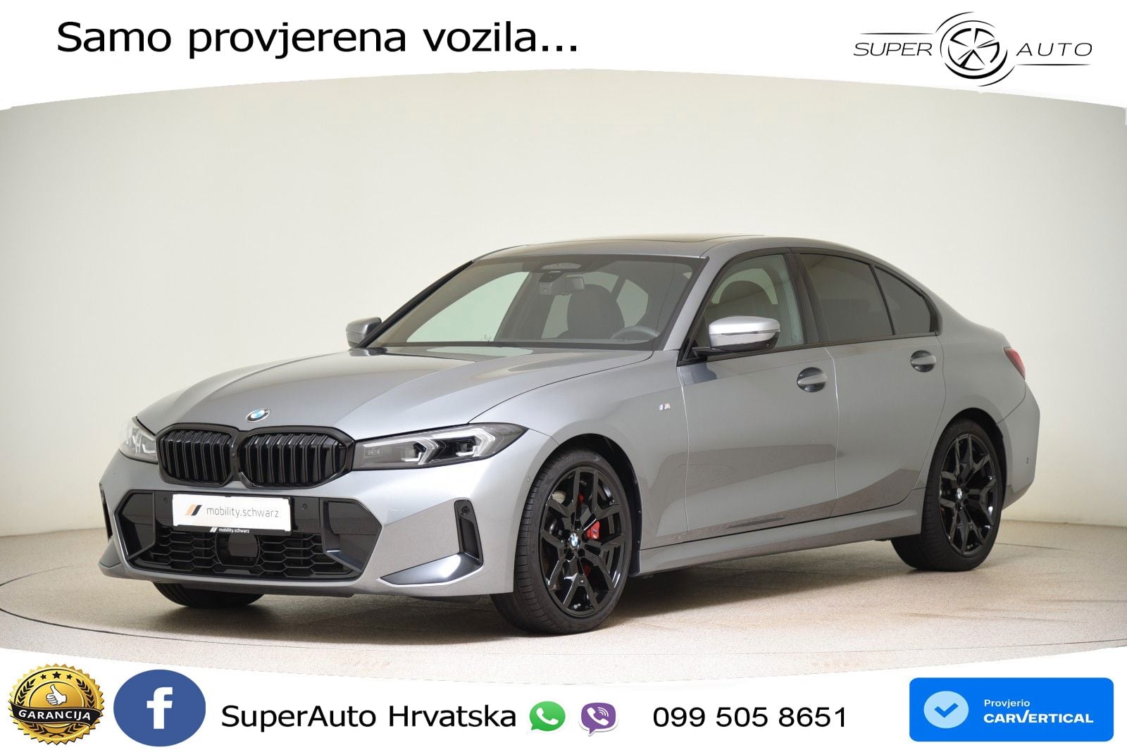 BMW 320d (190 KS) xDrive Steptronic M Sport LED+GR SJED+ACC