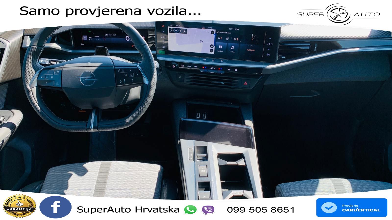 Opel Grandland 1.2 Turbo (145 KS) Hybrid eDCT GS LED+GR SJED+ACC