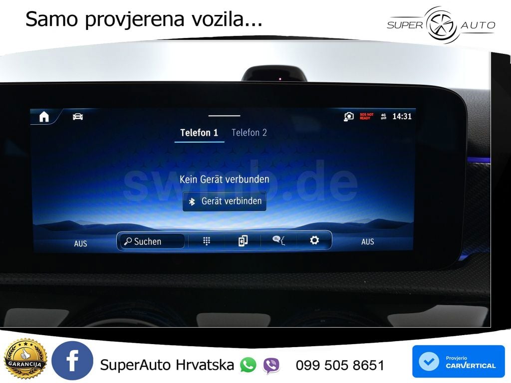 Mercedes-Benz A 200 7G-DCT LED+GR SJED+ACC
