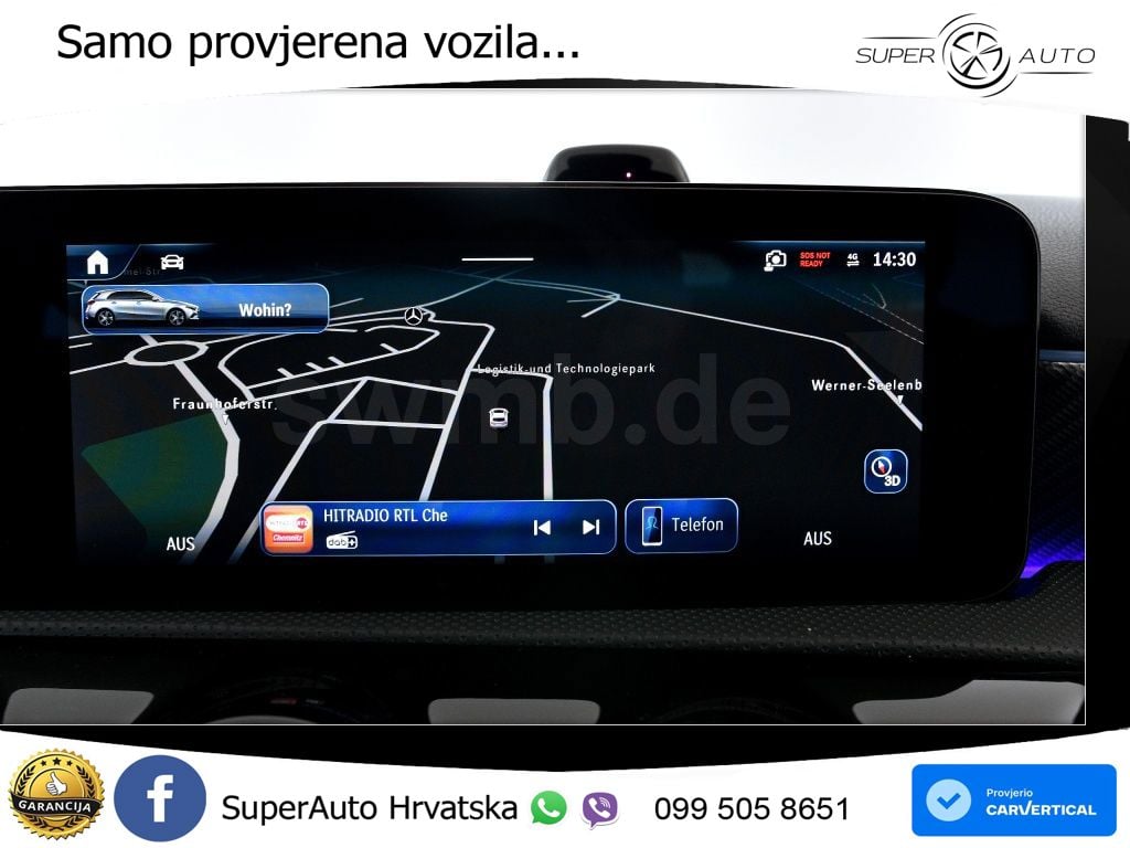 Mercedes-Benz A 200 7G-DCT LED+GR SJED+ACC