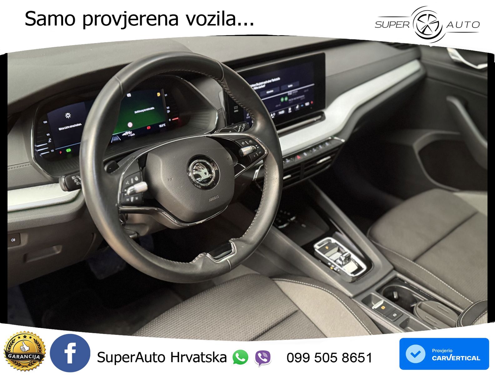 Škoda Octavia Combi 2.0 TDI (150 KS) DSG LED+GR SJED+ACC