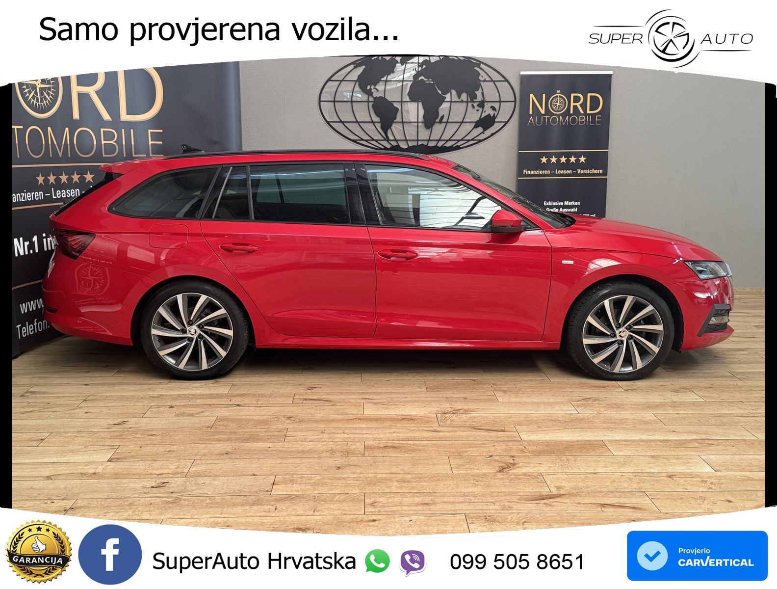 Škoda Octavia Combi 2.0 TDI (150 KS) DSG LED+GR SJED+ACC
