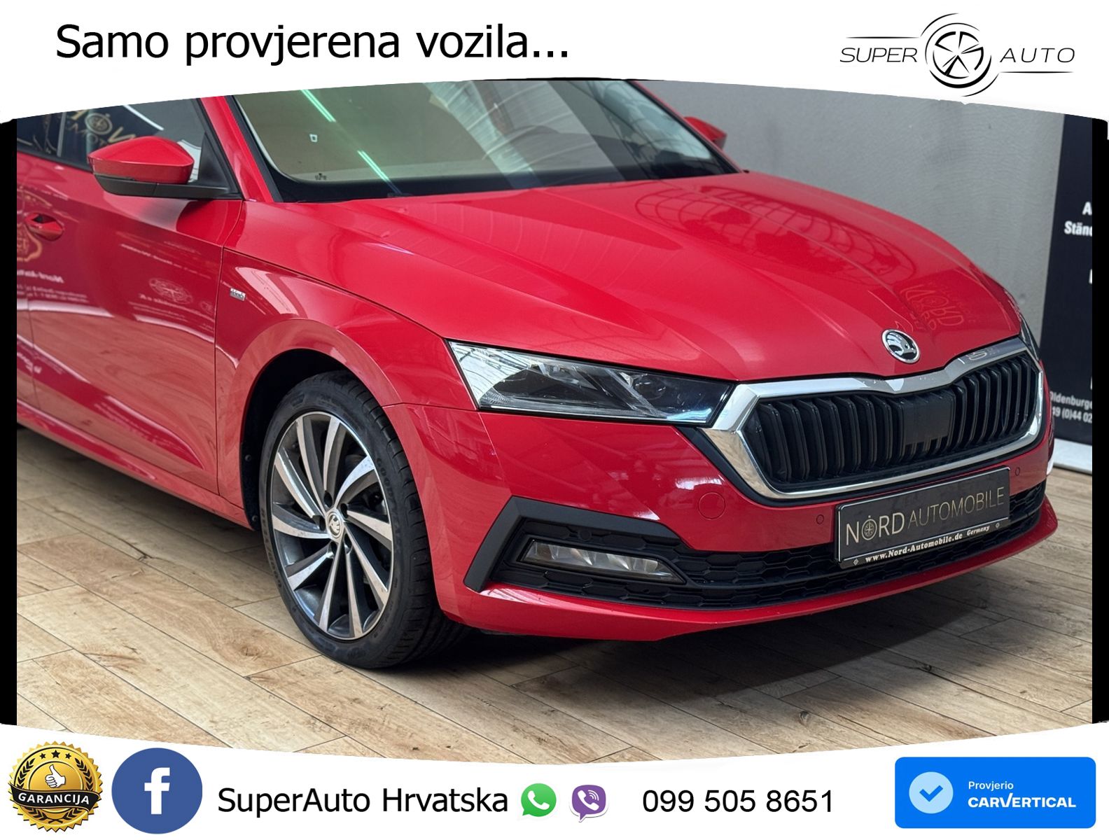 Škoda Octavia Combi 2.0 TDI (150 KS) DSG LED+GR SJED+ACC
