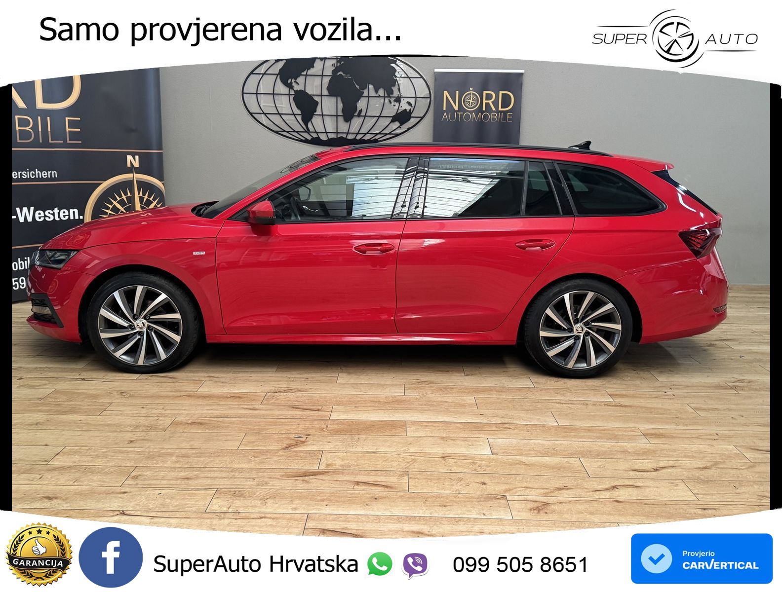 Škoda Octavia Combi 2.0 TDI (150 KS) DSG LED+GR SJED+ACC