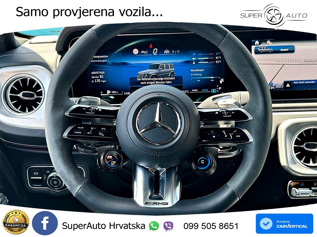 Mercedes AMG G 63 Long V8 (585 KS) 4MATIC 9G-TRONIC AMG SPEEDSHIFT TCT LED+GR SJED+ACC