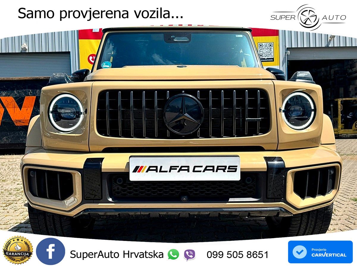Mercedes AMG G 63 Long V8 (585 KS) 4MATIC 9G-TRONIC AMG SPEEDSHIFT TCT LED+GR SJED+ACC
