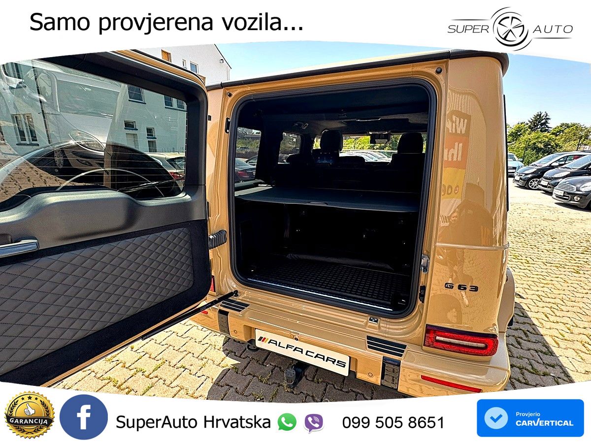 Mercedes AMG G 63 Long V8 (585 KS) 4MATIC 9G-TRONIC AMG SPEEDSHIFT TCT LED+GR SJED+ACC