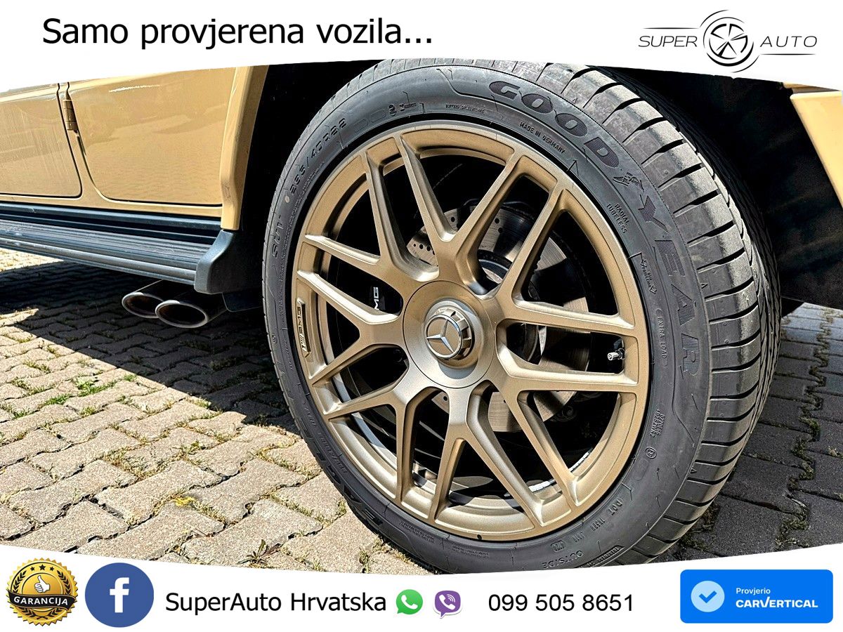 Mercedes AMG G 63 Long V8 (585 KS) 4MATIC 9G-TRONIC AMG SPEEDSHIFT TCT LED+GR SJED+ACC