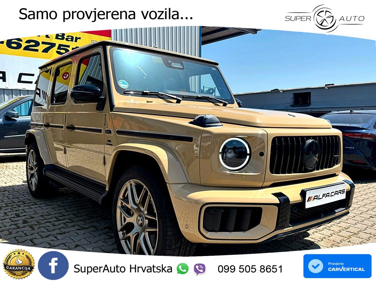 Mercedes AMG G 63 Long V8 (585 KS) 4MATIC 9G-TRONIC AMG SPEEDSHIFT TCT LED+GR SJED+ACC