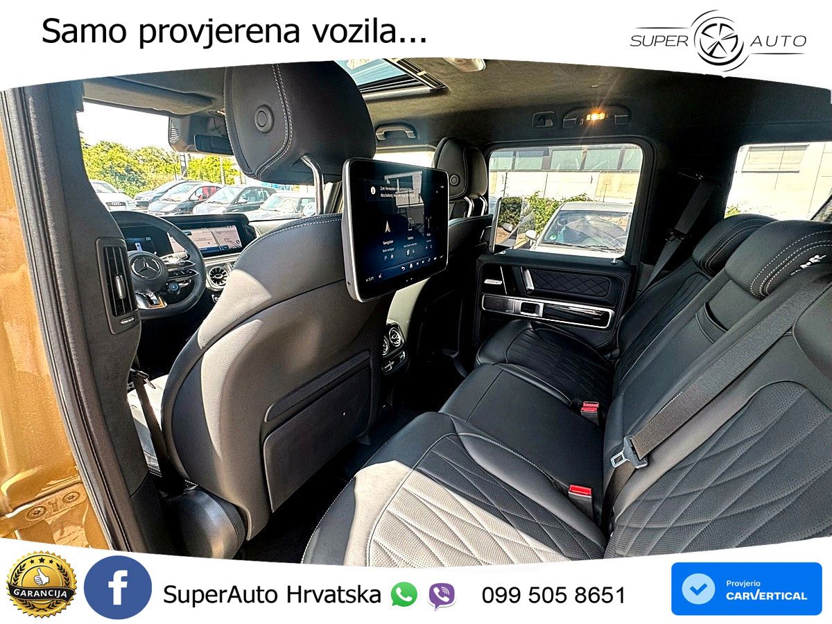 Mercedes AMG G 63 Long V8 (585 KS) 4MATIC 9G-TRONIC AMG SPEEDSHIFT TCT LED+GR SJED+ACC