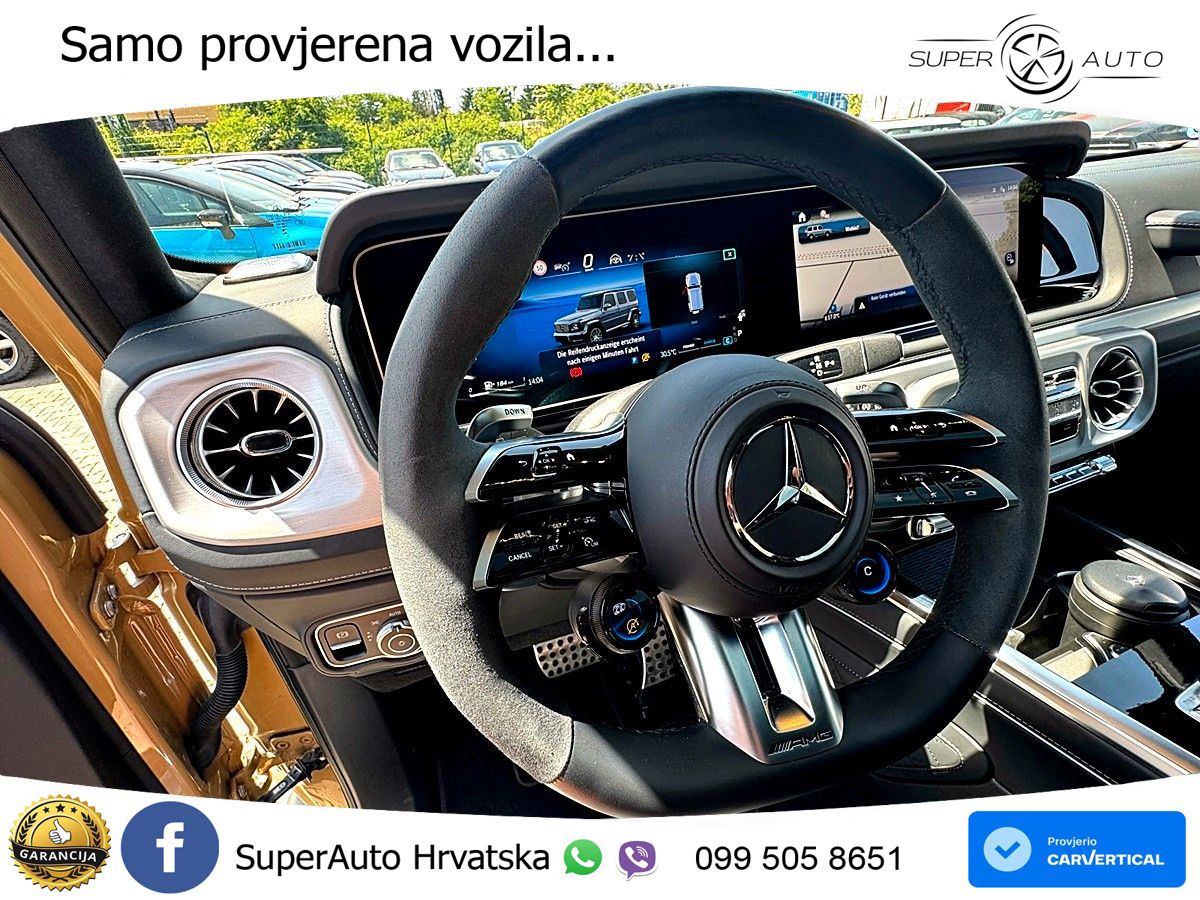 Mercedes AMG G 63 Long V8 (585 KS) 4MATIC 9G-TRONIC AMG SPEEDSHIFT TCT LED+GR SJED+ACC