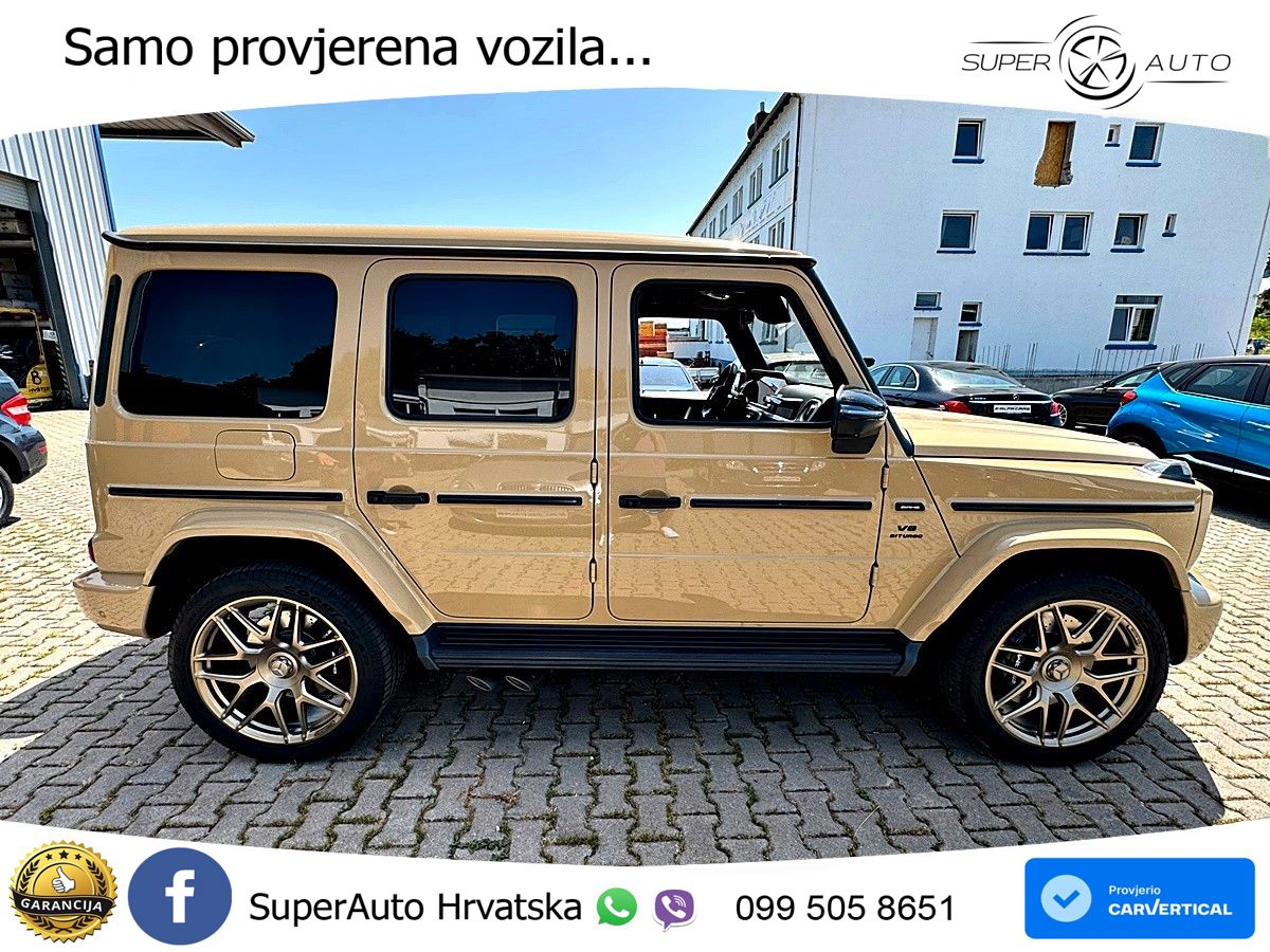 Mercedes AMG G 63 Long V8 (585 KS) 4MATIC 9G-TRONIC AMG SPEEDSHIFT TCT LED+GR SJED+ACC
