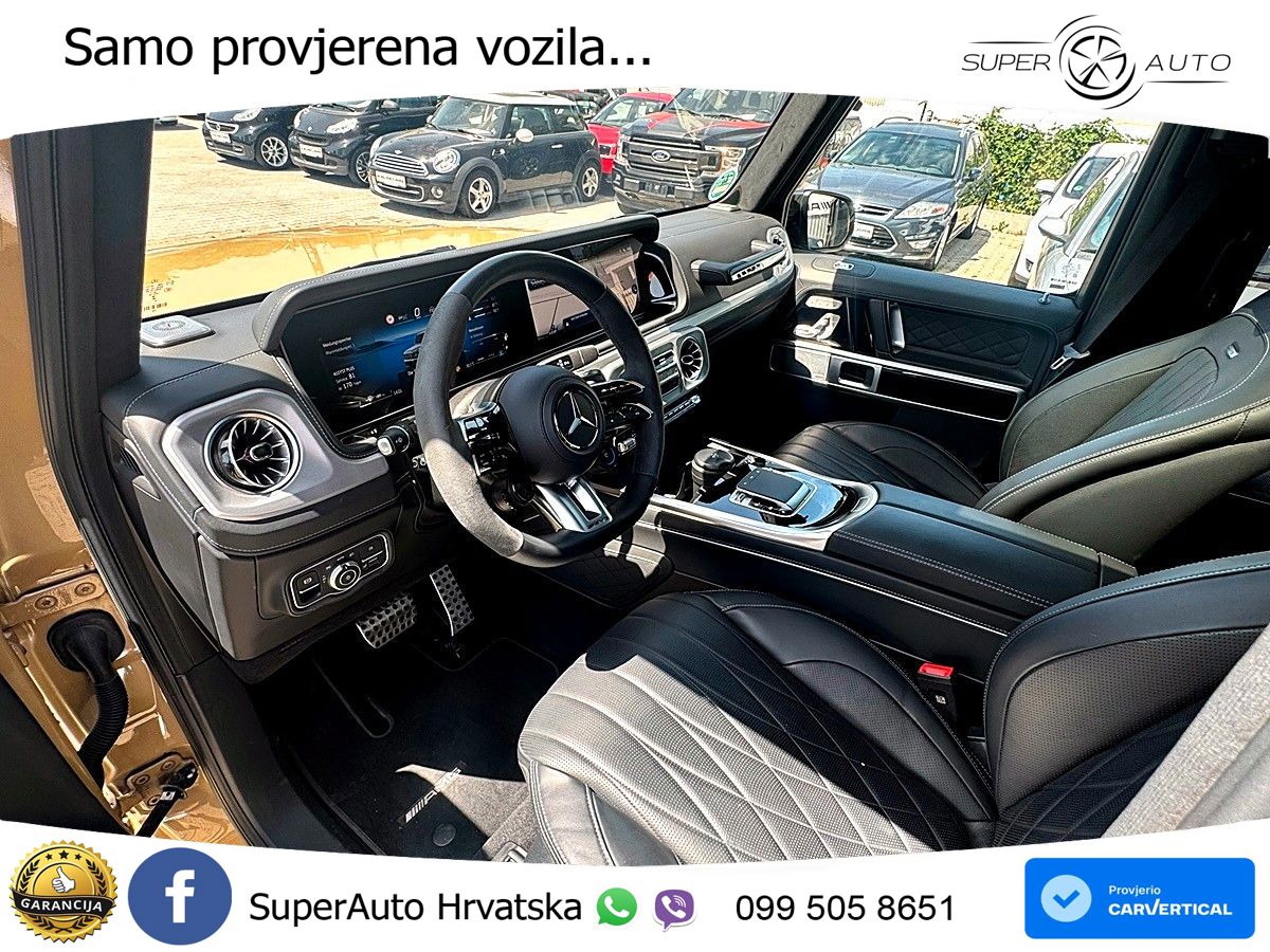 Mercedes AMG G 63 Long V8 (585 KS) 4MATIC 9G-TRONIC AMG SPEEDSHIFT TCT LED+GR SJED+ACC