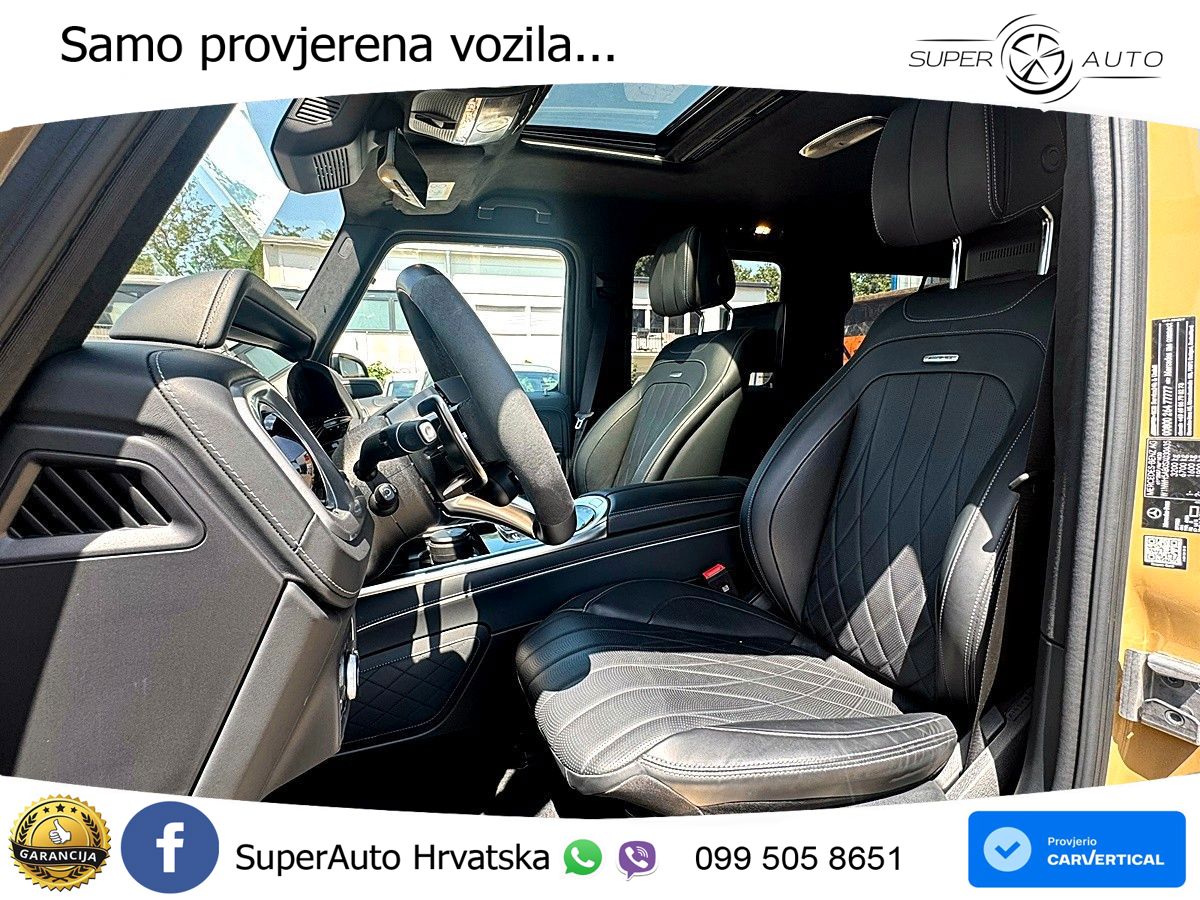 Mercedes AMG G 63 Long V8 (585 KS) 4MATIC 9G-TRONIC AMG SPEEDSHIFT TCT LED+GR SJED+ACC