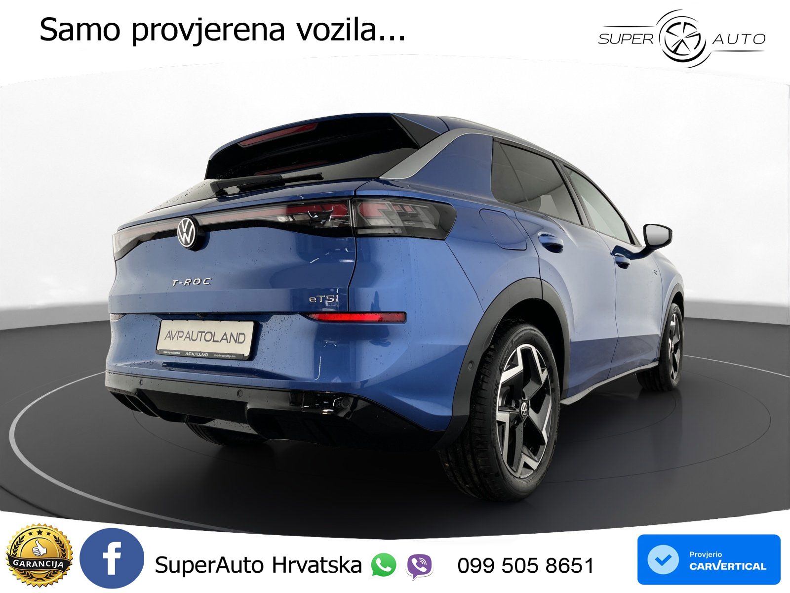 Volkswagen T-Roc 1.5 eTSI (150 KS)  DSG R-Line LED+GR SJED+ACC