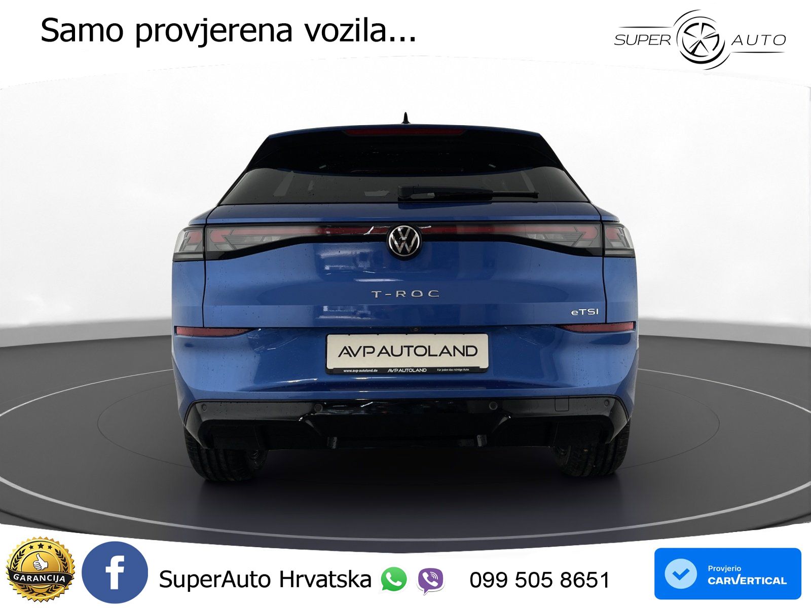 Volkswagen T-Roc 1.5 eTSI (150 KS)  DSG R-Line LED+GR SJED+ACC