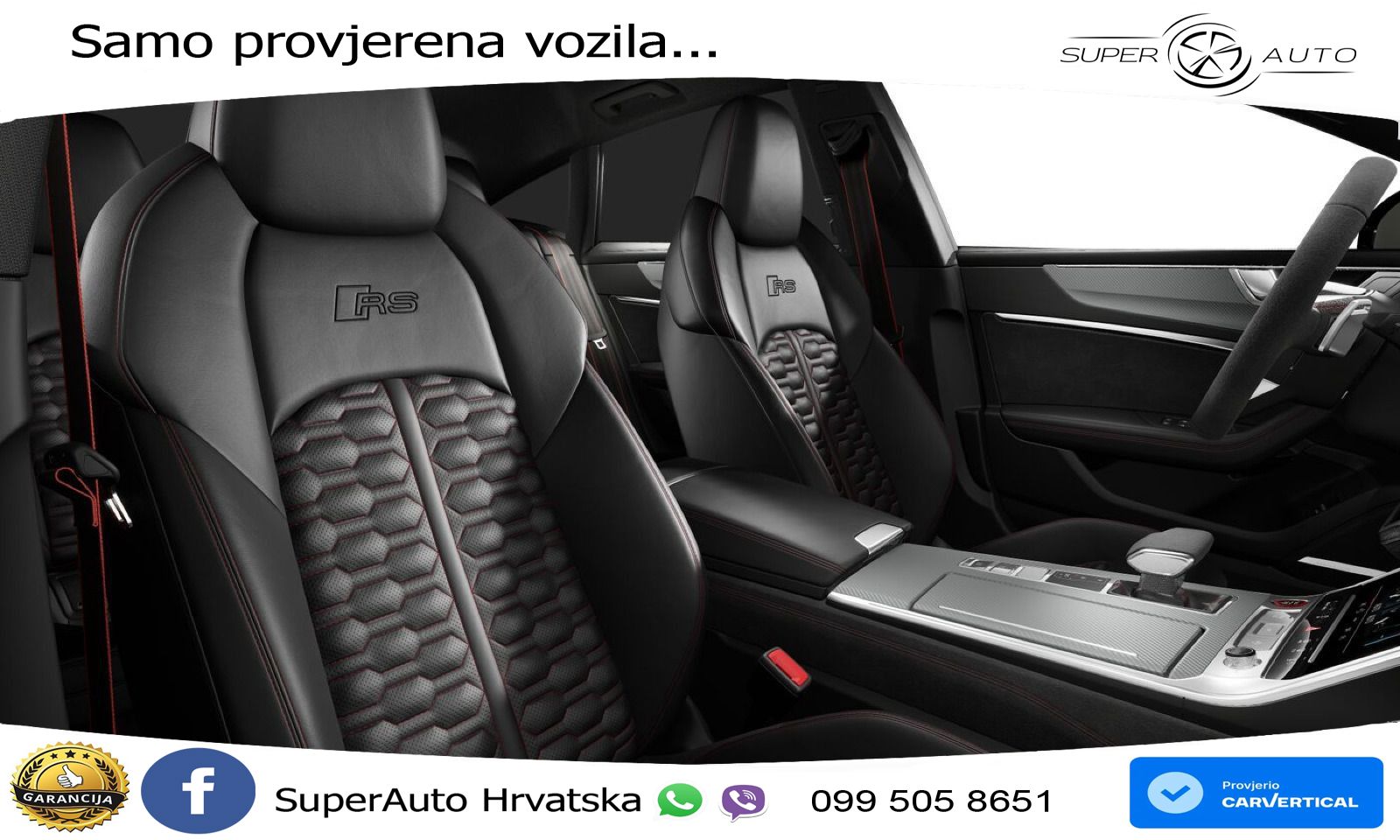 Audi RS7 4.0 TFSI V8 performance (630 KS) quattro tiptronic LED+GR SJED+ACC