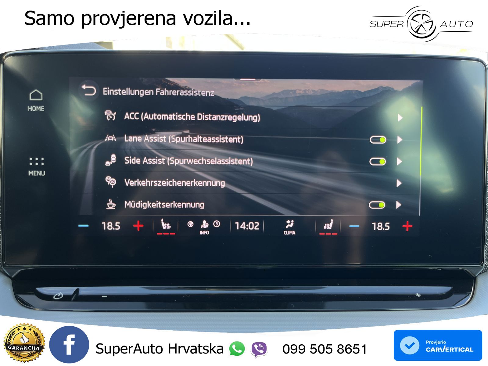Škoda Octavia Combi 1.5 TSI (150 KS) DSG LED+GR SJED+ACC
