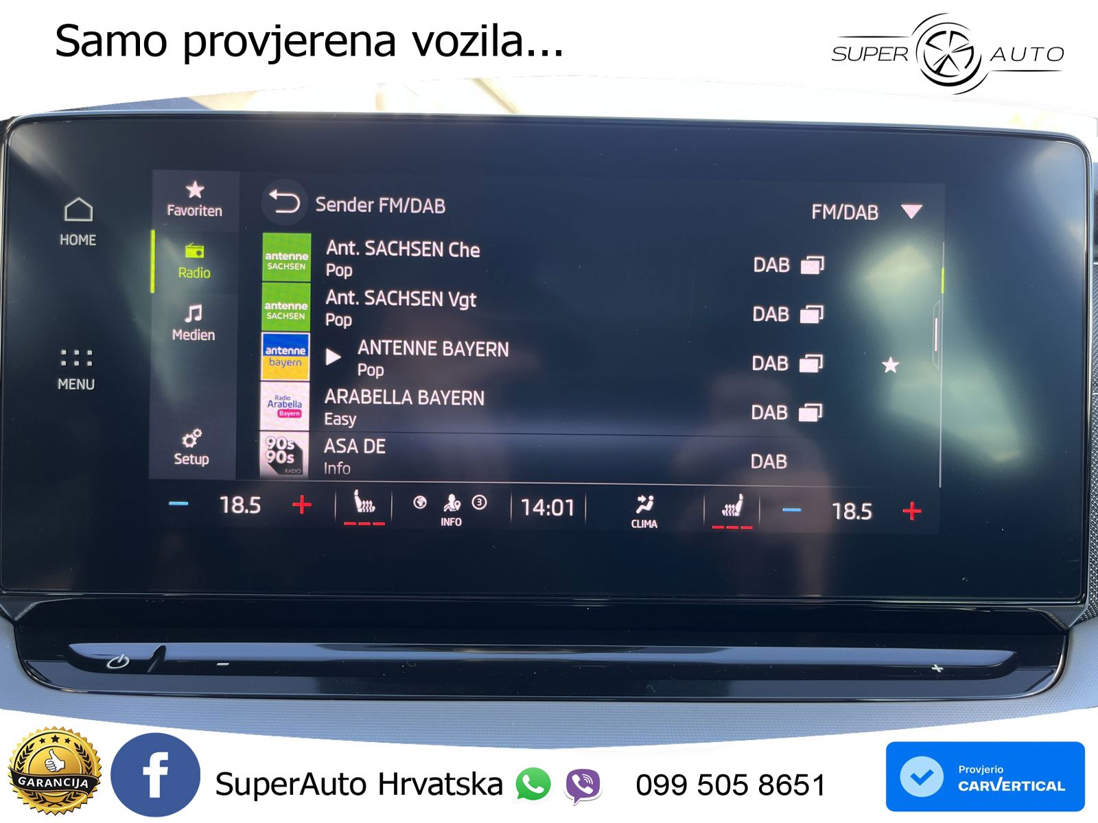 Škoda Octavia Combi 1.5 TSI (150 KS) DSG LED+GR SJED+ACC