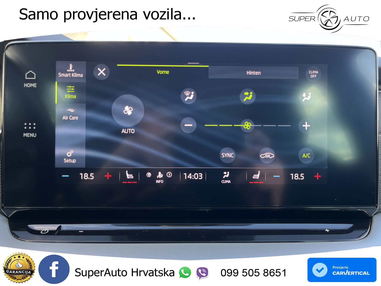 Škoda Octavia Combi 1.5 TSI (150 KS) DSG LED+GR SJED+ACC