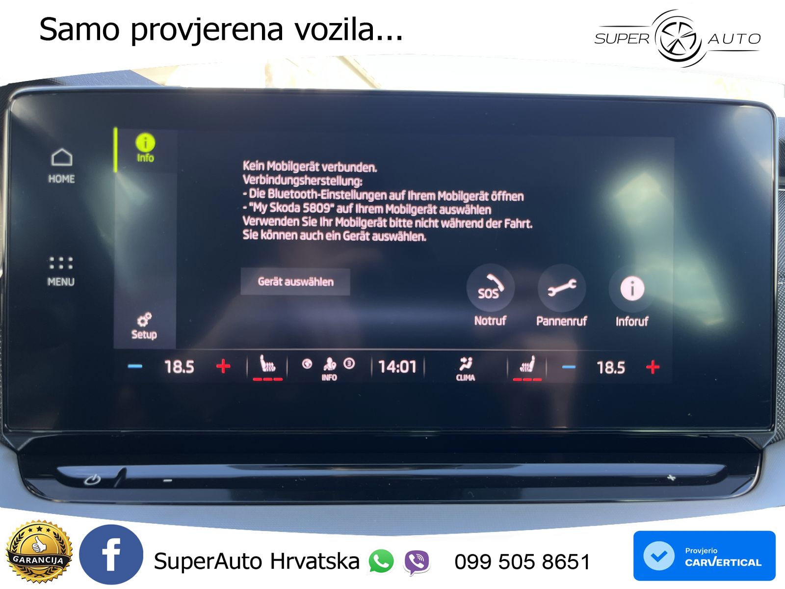 Škoda Octavia Combi 1.5 TSI (150 KS) DSG LED+GR SJED+ACC