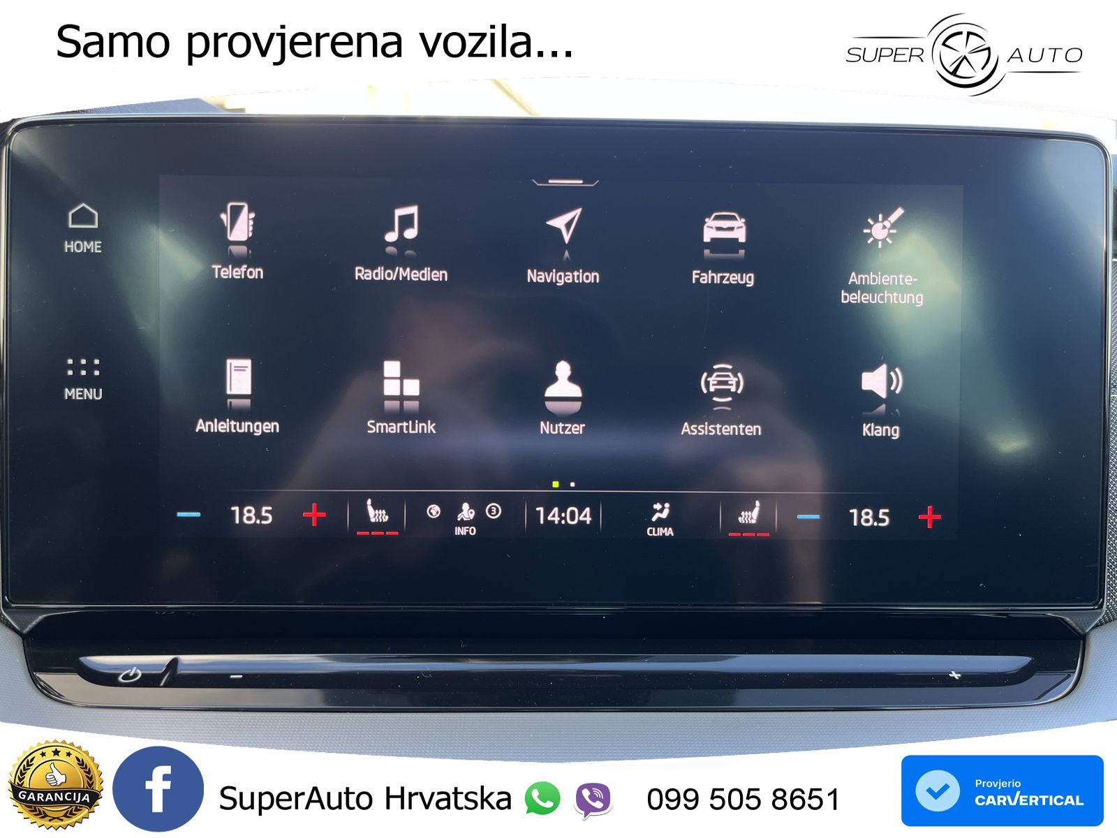 Škoda Octavia Combi 1.5 TSI (150 KS) DSG LED+GR SJED+ACC