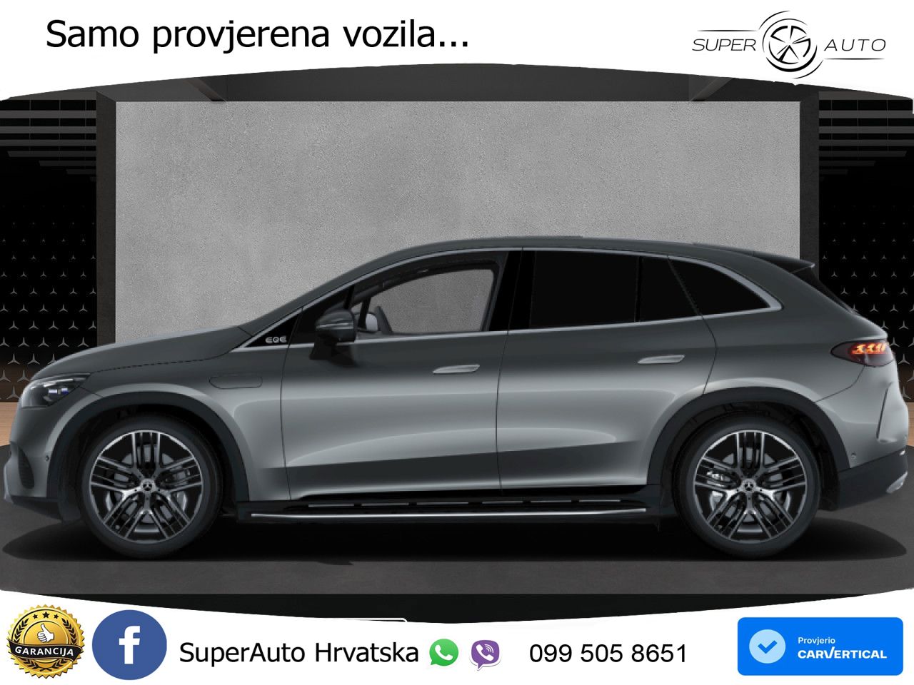 Mercedes EQE SUV 350 98 kWh (292 KS) 4MATIC LED+GR SJED+ACC