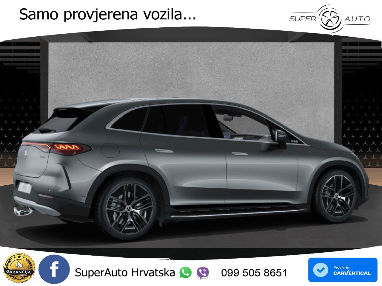 Mercedes EQE SUV 350 98 kWh (292 KS) 4MATIC LED+GR SJED+ACC