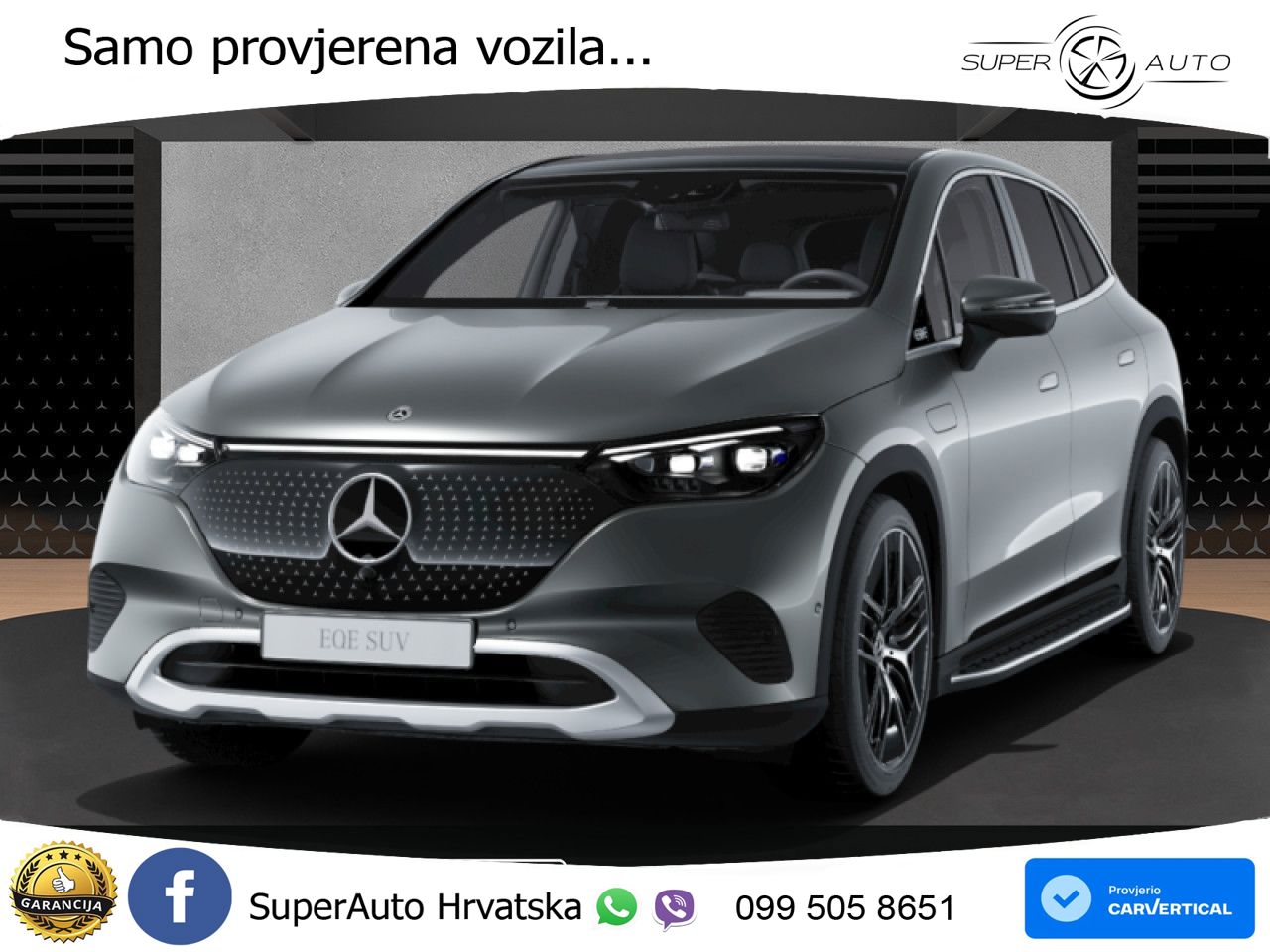 Mercedes EQE SUV 350 98 kWh (292 KS) 4MATIC LED+GR SJED+ACC