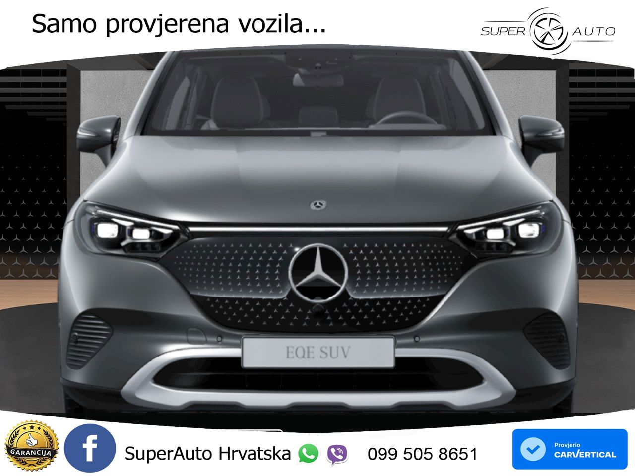 Mercedes EQE SUV 350 98 kWh (292 KS) 4MATIC LED+GR SJED+ACC