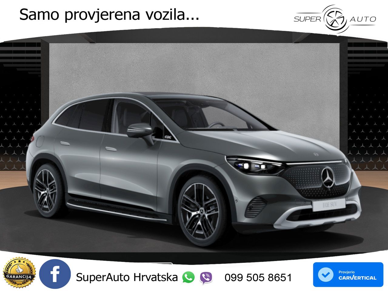Mercedes EQE SUV 350 98 kWh (292 KS) 4MATIC LED+GR SJED+ACC
