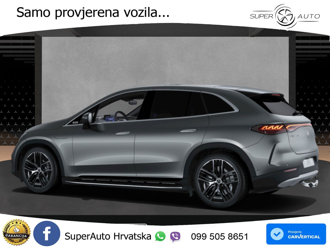 Mercedes EQE SUV 350 98 kWh (292 KS) 4MATIC LED+GR SJED+ACC