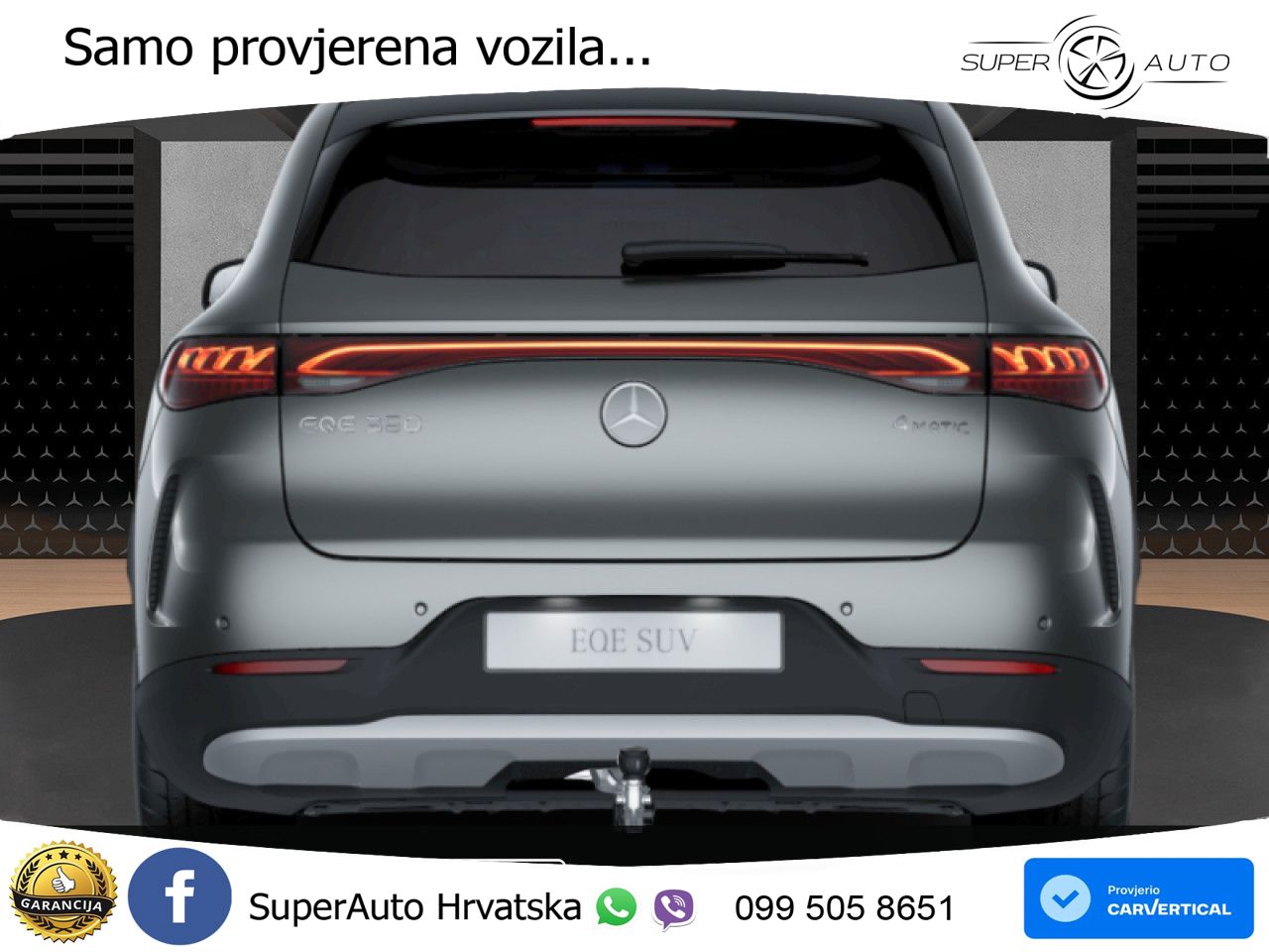 Mercedes EQE SUV 350 98 kWh (292 KS) 4MATIC LED+GR SJED+ACC