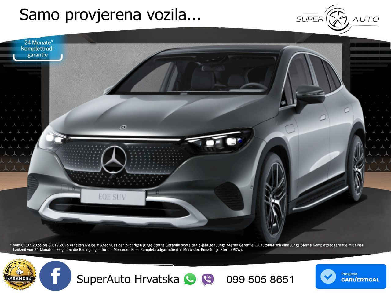 Mercedes EQE SUV 350 98 kWh (292 KS) 4MATIC LED+GR SJED+ACC